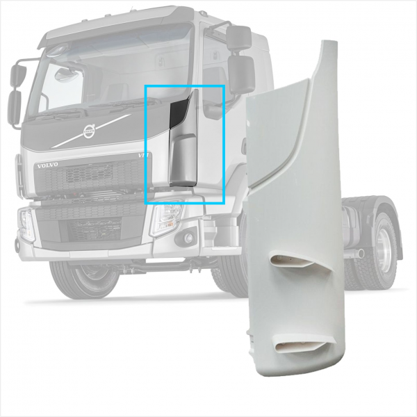 REVESTIMENTO COLUNA ESQUERDA - VOLVO VM 2014 A 202...
