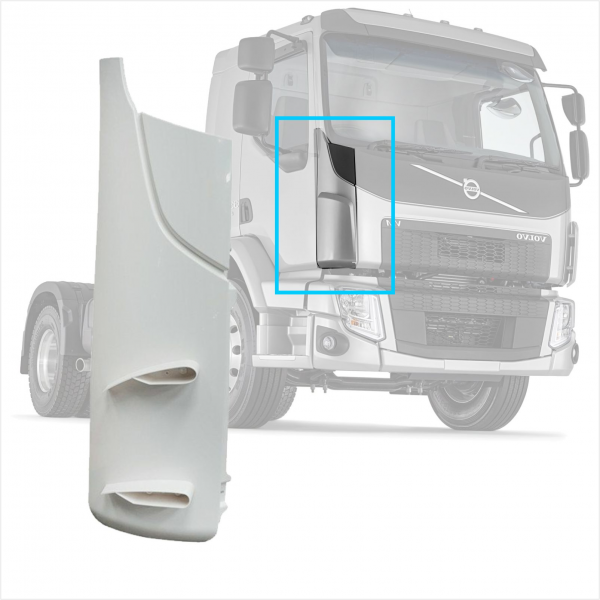 REVESTIMENTO COLUNA DIREITA - VOLVO VM 2014 A 2023...