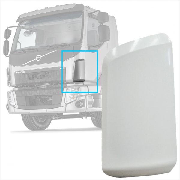 DEFLETOR COLUNA LATERAL ESQUERDA - VOLVO VM 2014/....