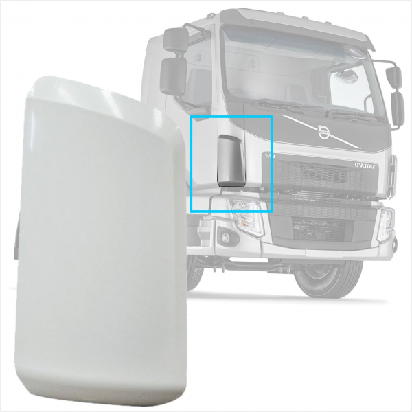 DEFLETOR COLUNA LATERAL DIREITA - VOLVO VM 2014/.....