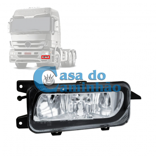 FAROL MILHA AUXILIAR ESQUERDO - MERCEDES ACTROS - 9438200056