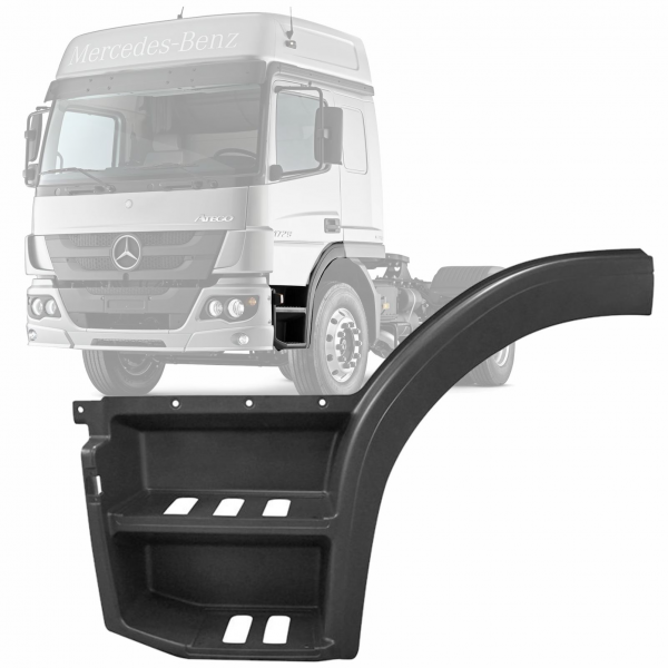 ESTRIBO PARALAMA 2D ESQUERDO - MERCEDES ATEGO - 95...