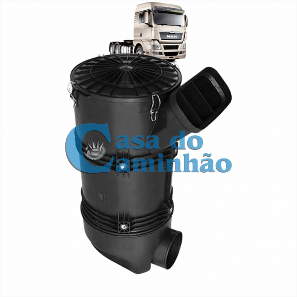 CARCAÇA DO FILTRO DE AR - MAN TGX 2014 EM DIANTE - 2V5129601B