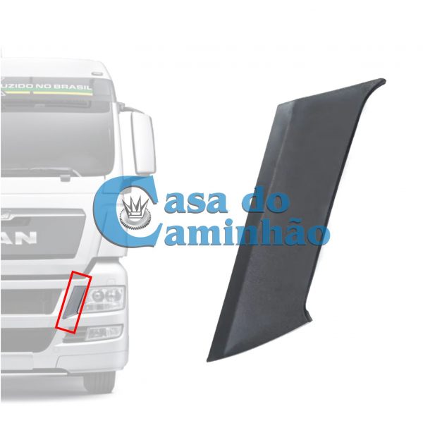 COBERTURA ACABAMENTO FAROL LE - MAN TGX 2012/... 81416850135