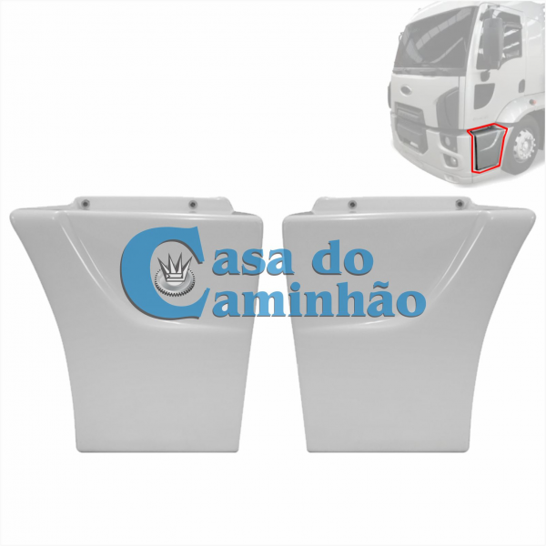 KIT TAMPA ESTRIBO ANTIFURTO - FORD NOVO CARGO PANDA 2012/...