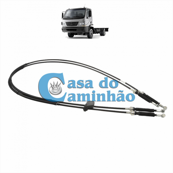 CABO DE ENGATE E SELEÇÃO DAS MARCHAS - MERCEDES ACCELO 815 - 9792602151