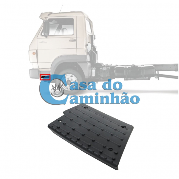 PISANTE DO ESTRIBO ESQUERDO - VOLKSWAGEN DELIVERY 2P0821681