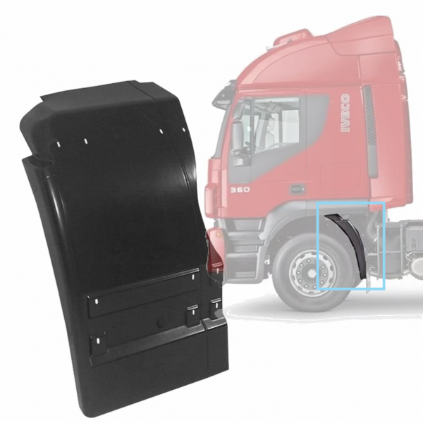 PARALAMA TRASEIRO ESQUERDO CABINE - IVECO STRALIS ...