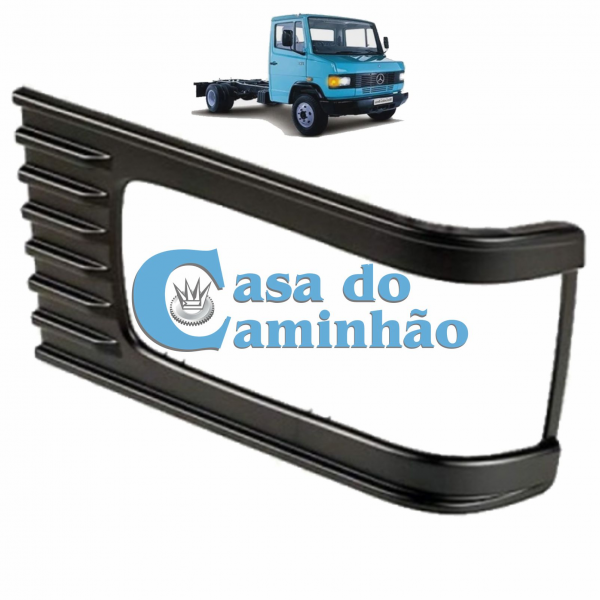 MOLDURA DO FAROL DIREITO - MERCEDES 709 / 710 - 67...