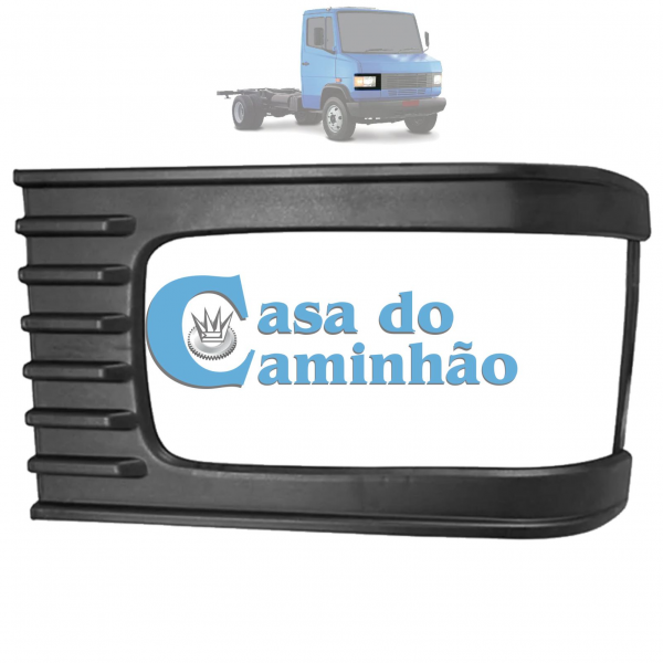 MOLDURA DO FAROL DIREITO - MERCEDES 709 / 710 - 6706900189