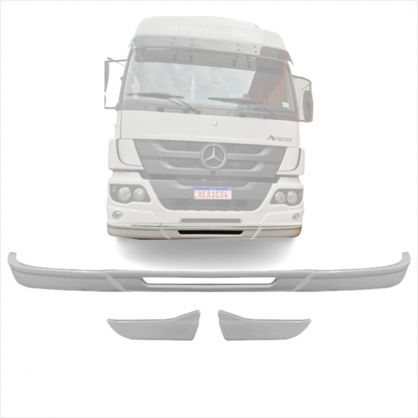 SPOILER DO PARACHOQUE 14CM - MERCEDES ATEGO 2012 EM DIANTE