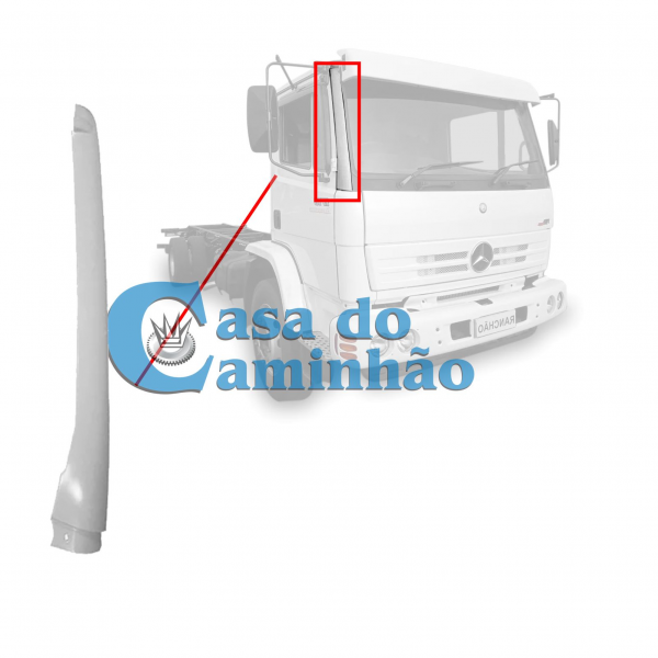 ACABAMENTO COLUNA DIREITA - MERCEDES 712 / 912C - 6936287107