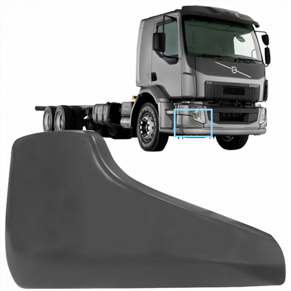 Acabamento P/ Choque Vm Ld Bl Fibras*