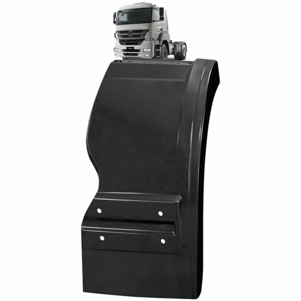 PARALAMA TRASEIRO DIREITO CABINE - MBB AXOR 1933 9408802906