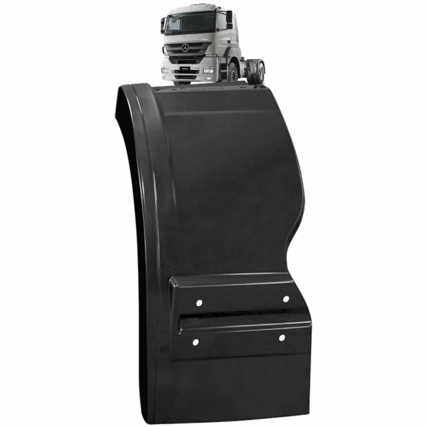 PARALAMA TRASEIRO ESQUERDO CABINE - MBB AXOR 1933 9408802806