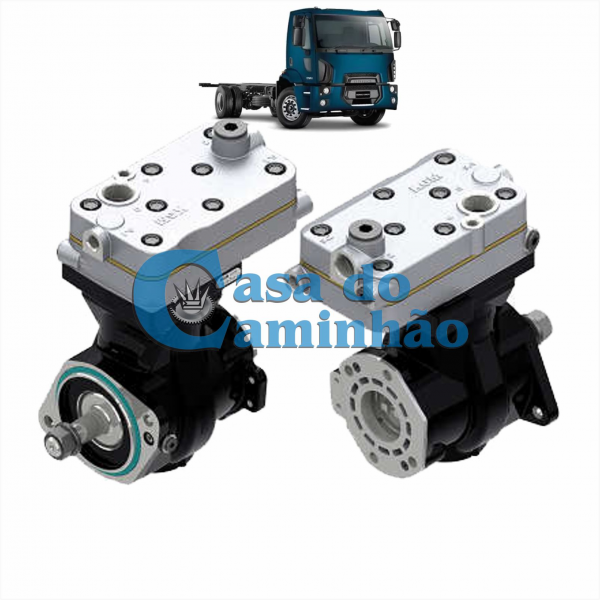 COMPRESSOR DE AR - FORD CARGO CABINE NOVA CUMMINS ISB - 5273897