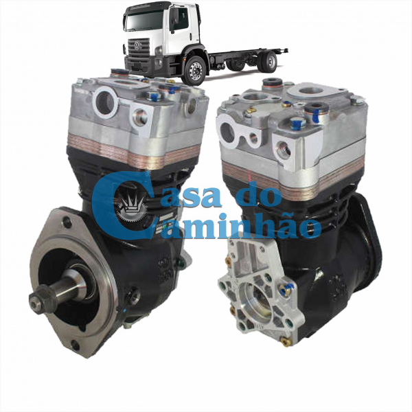 COMPRESSOR DE AR - VOLKSWAGEN CONSTELLATION 31.390 - CUMMINS ISL