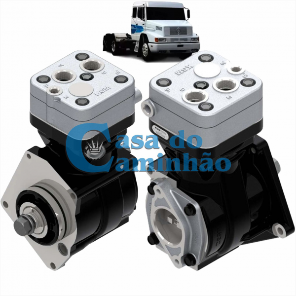 COMPRESSOR DE AR - MERCEDES LS 2638 / LS 1938 OM 457 - 4571300515