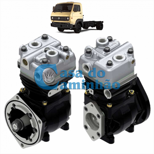 COMPRESSOR DE AR - VOLKSWAGEN 7.100 / 8.100 X10 - ...