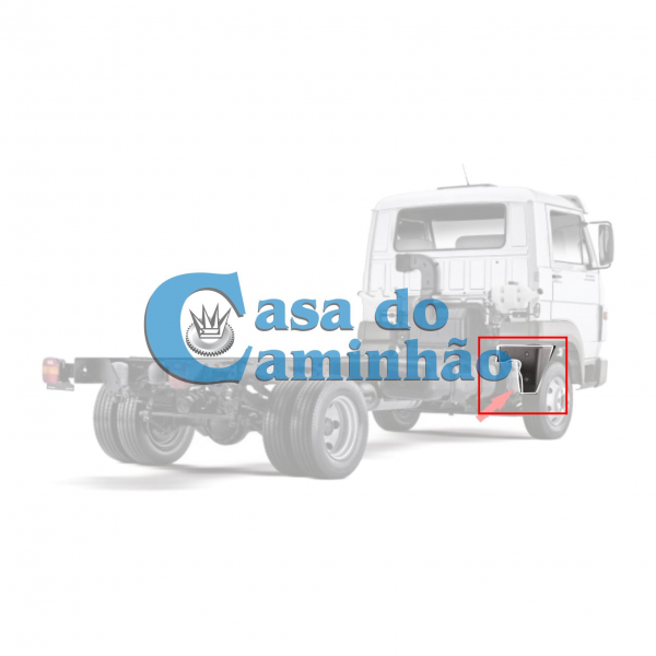 PARALAMA TRASEIRO CABINE LD - VOLKSWAGEN DELIVERY 2P0821104