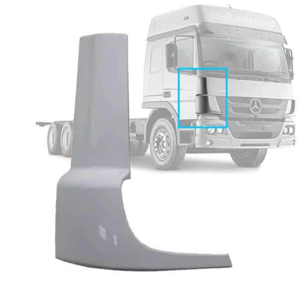 DEFLETOR EXTERNO DA COLUNA DIREITA - MB ATEGO - 95...