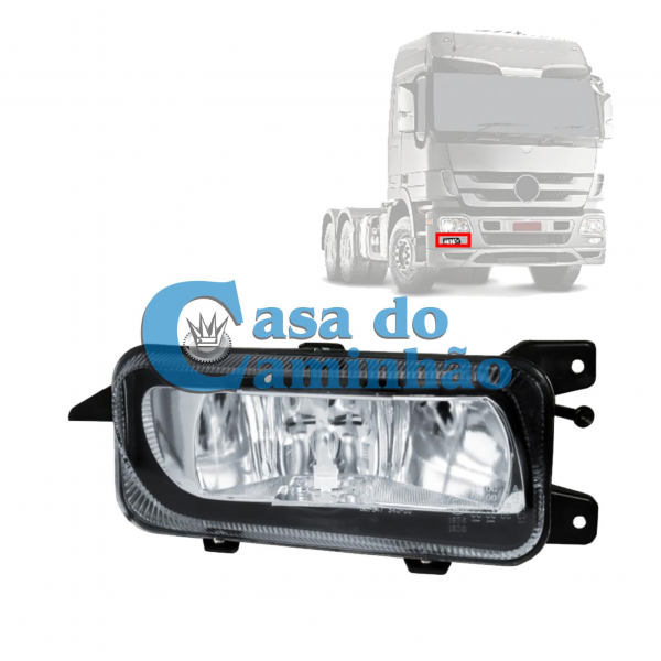 FAROL MILHA AUXILIAR DIREITO - MERCEDES ACTROS - 9438200156