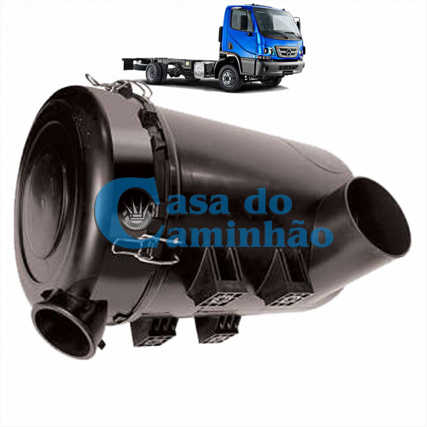 CARCAÇA DO FILTRO DE AR - MERCEDES ACCELO 715 / 8...