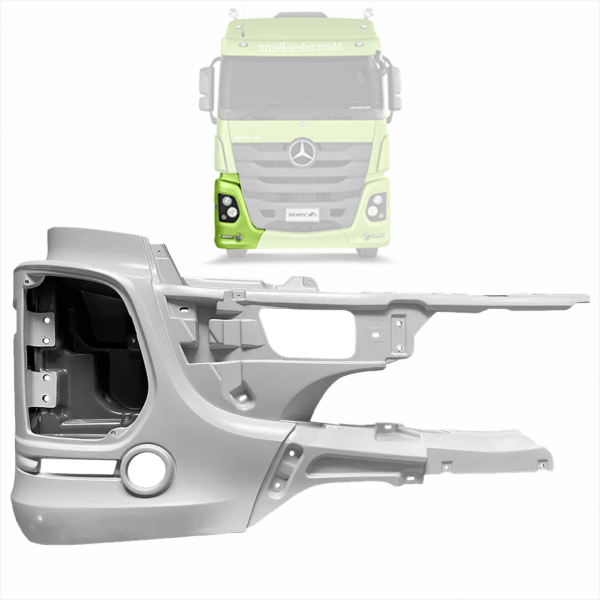 PONTEIRA DO PARACHOQUE DIREITO - MERCEDES ACTROS 9438806873