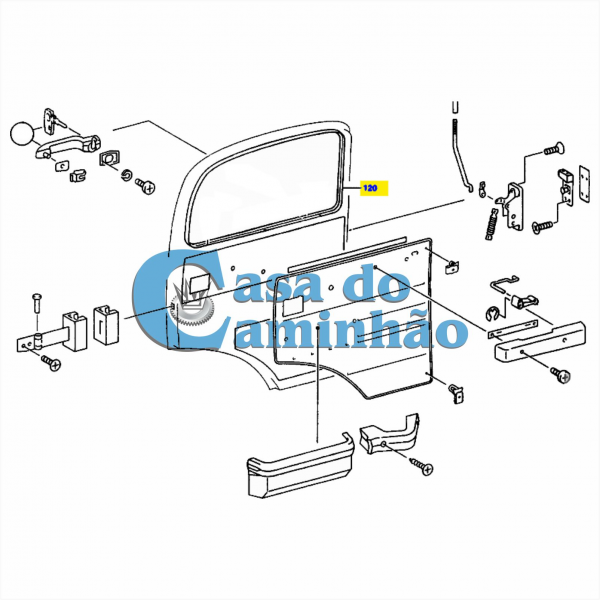 QUADRO PORTA MBB BR COMPANY*