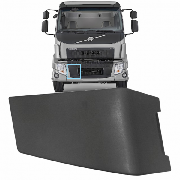 Tampa Para-choque Volvo Bl Fibras*