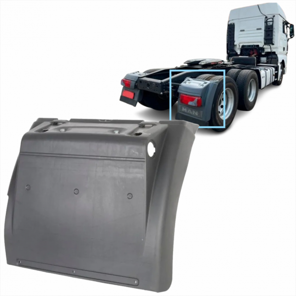 Paralama Man Tgx Bl Fibras*