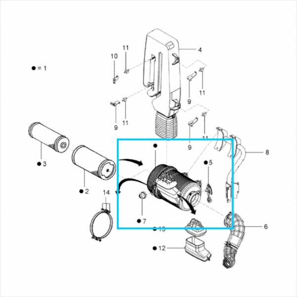 Filtro Ar Cargo Reserplastic
