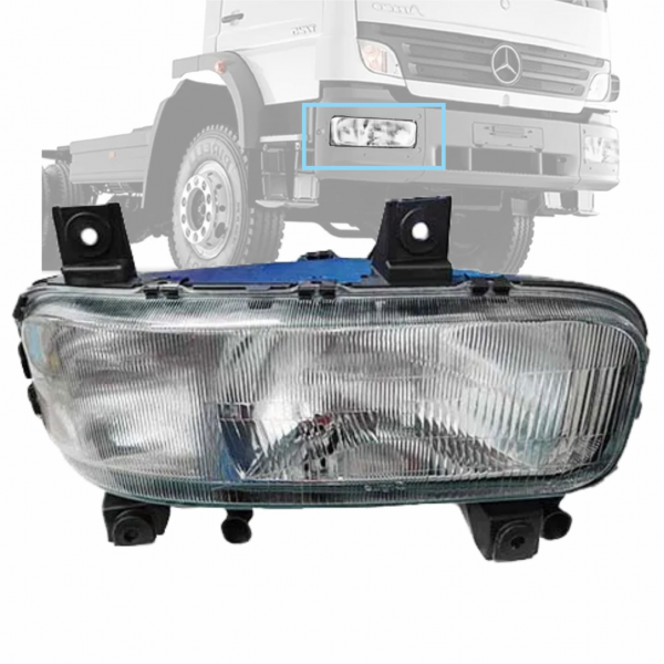 FAROL DIREITO C AUX - MERCEDES ATEGO 1315 / 1318 9738201061