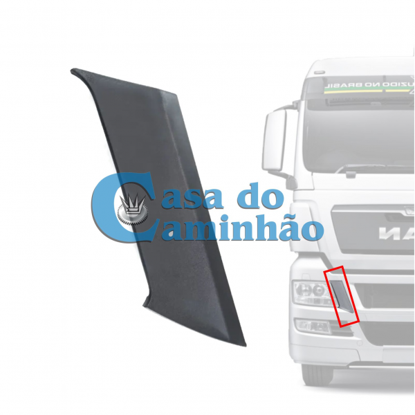 COBERTURA ACABAMENTO FAROL LD - MAN TGX 2012/... 81416850136