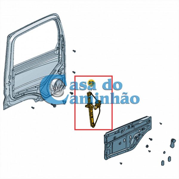 Maquina Vidro Ld Vw Zinni & Guell
