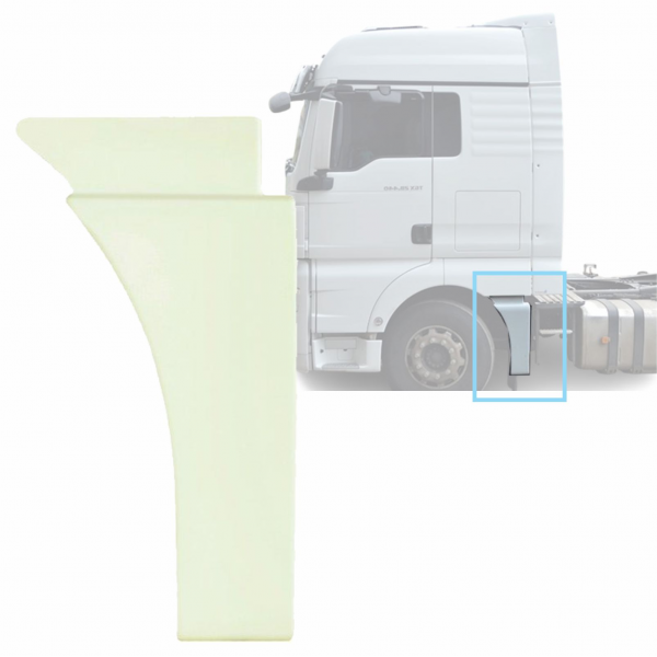 ACABAMENTO DO PARALAMA ESQUERDO - VW MAN TGX - 816...