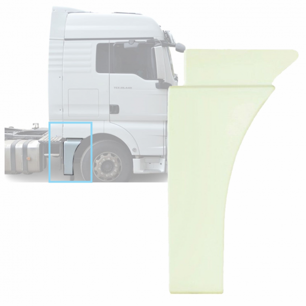 ACABAMENTO DO PARALAMA DIREITO - VW MAN TGX - 8166...