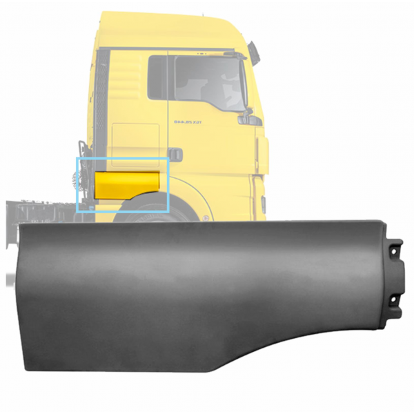 SAIA LATERAL DIREITA DA CABINE - VW MAN TGX - 8161...