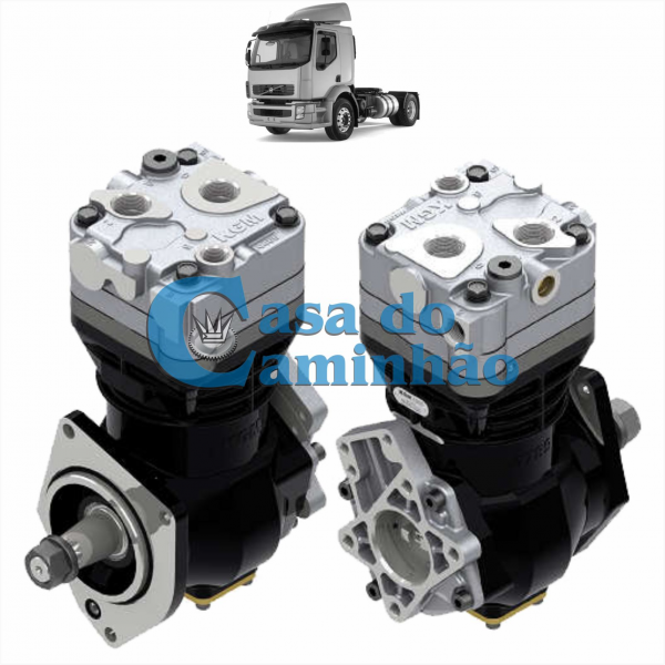 COMPRESSOR DE AR DO FREIO  - VOLVO VM 310 MWM El. - 20578200