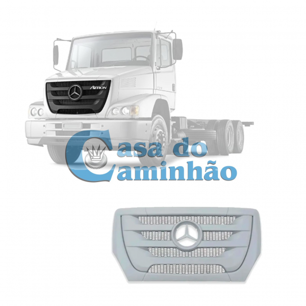 GRADE FRONTAL DIANTEIRA - MERCEDES ATRON BICUDOS 6948800485