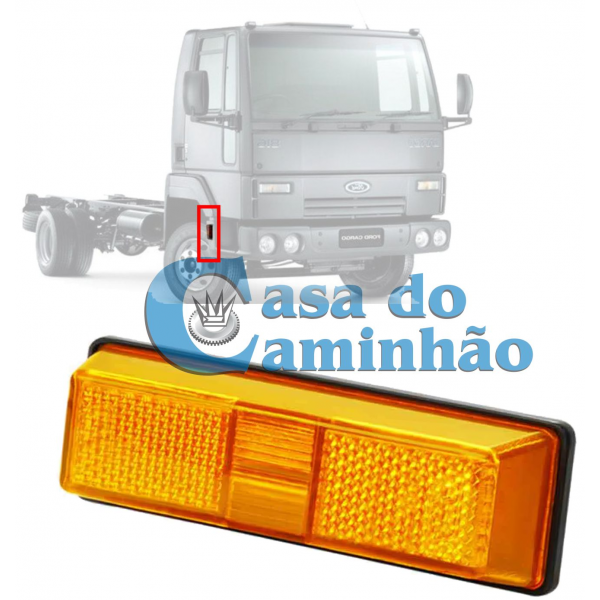 LANTERNA PISCA PARALAMA - FORD CARGO ATÉ 2011 - 88HU13N352AA