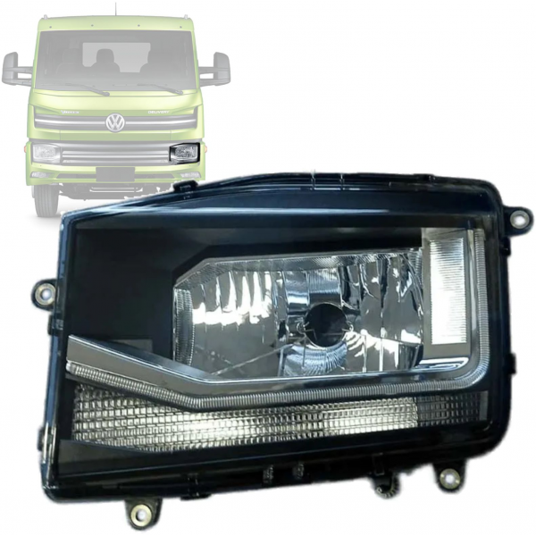 FAROL DIANTEIRO ESQUERDO - VW NOVO DELIVERY - 23B941033A