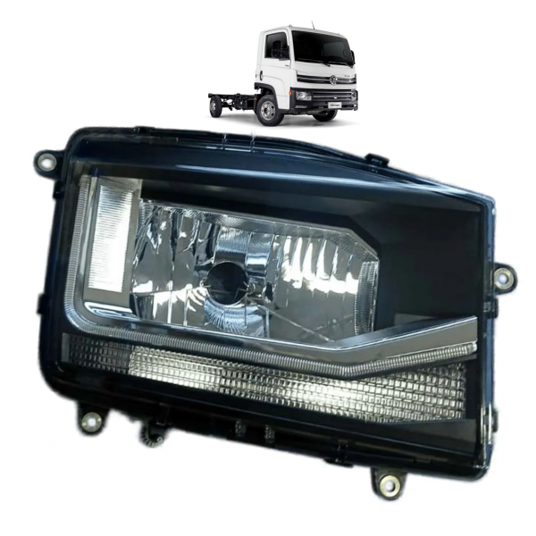 FAROL DIANTEIRO DIREITO - VW NOVO DELIVERY - 23B94...