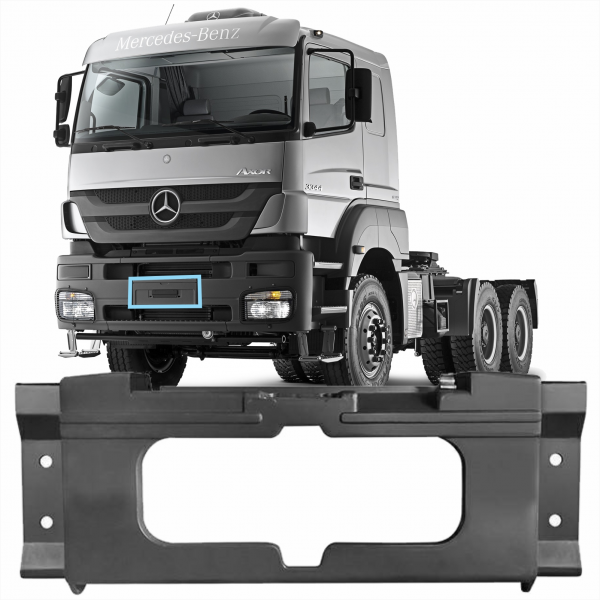 Parachoque Central Actros Bl Fibras*