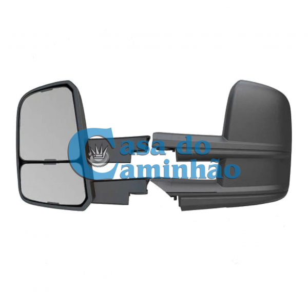 ESPELHO RETROVISOR LE - VOLKSWAGEN NOVO DELIVERY - 23B857513