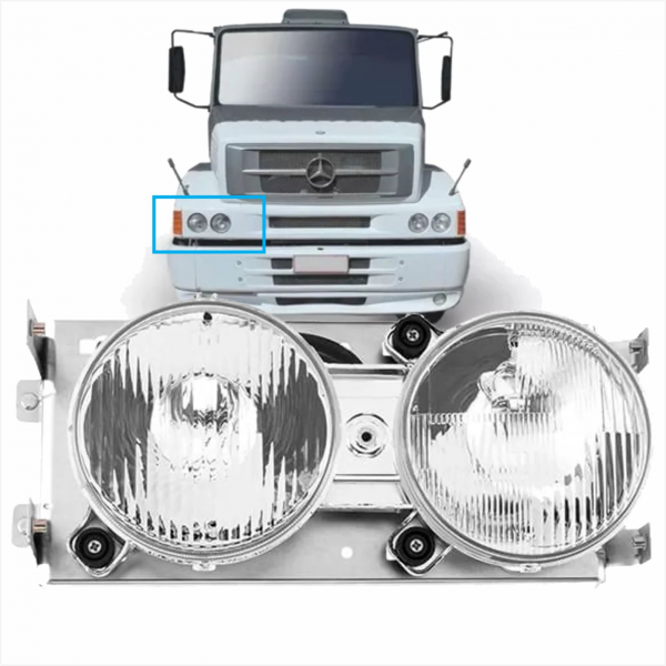 Farol Duplo Mbb Pradolux