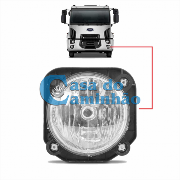 FAROL LE DA BAIXA - FORD CARGO 2012 EM DIANTE - BC...