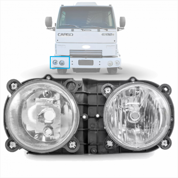 Farol Duplo Ford Cargo Pradolux