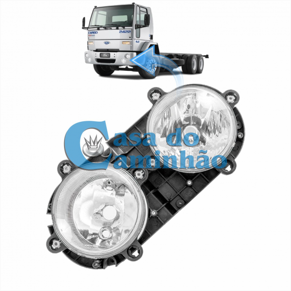 FARÓL DIANTEIRO ESQUERDO - FORD CARGO 2008 A 2011 9C4513005