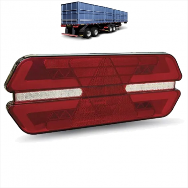 Lanterna Traseira Triplo X Plus Led Pradolux